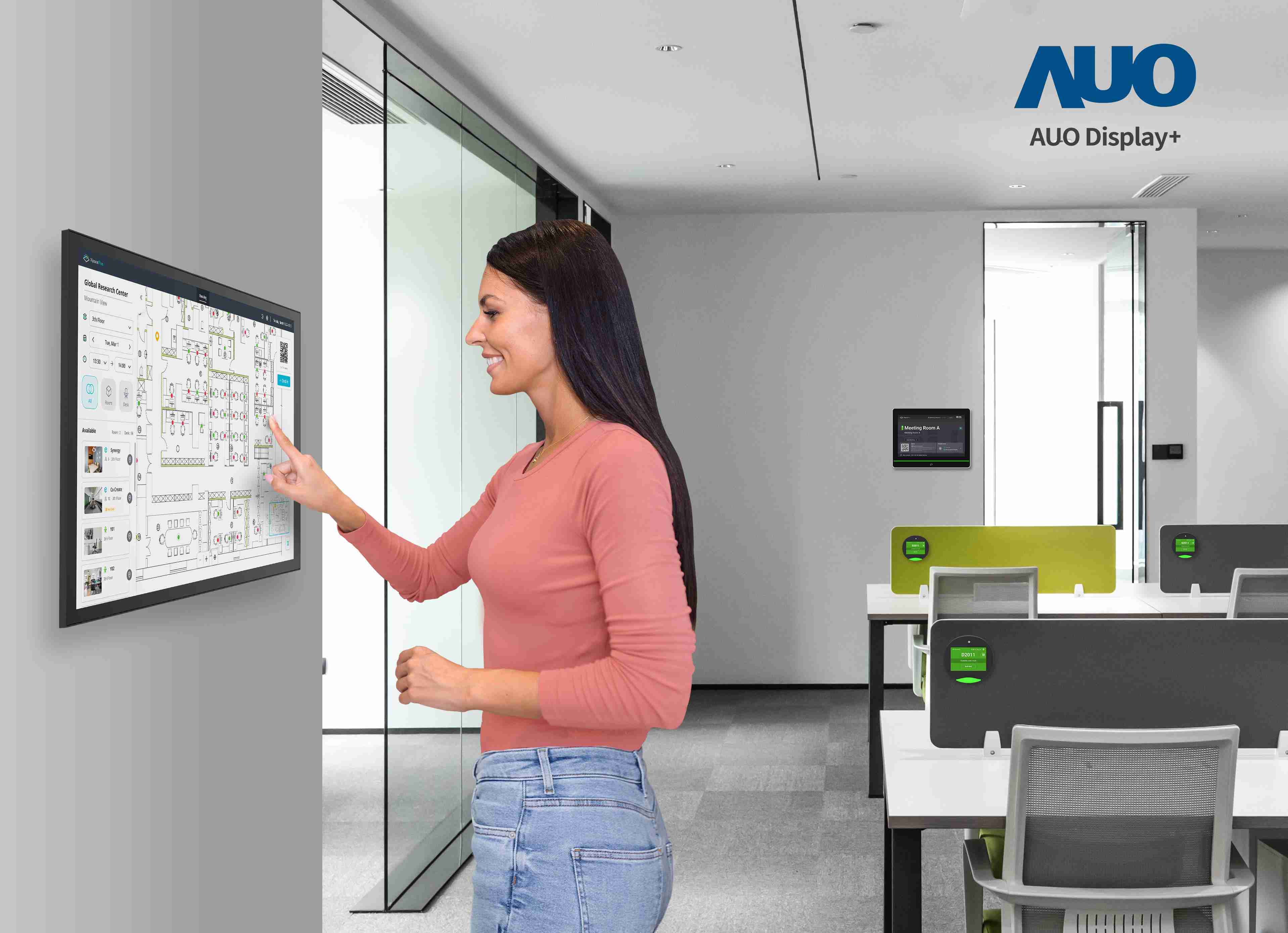 达擎会议空间管理解决方案可应用于空间预约和管理流程，，将办公空间的查询、、、预约和保留等流程自动化，，，为用户提供更灵活、、弹性的工作模式